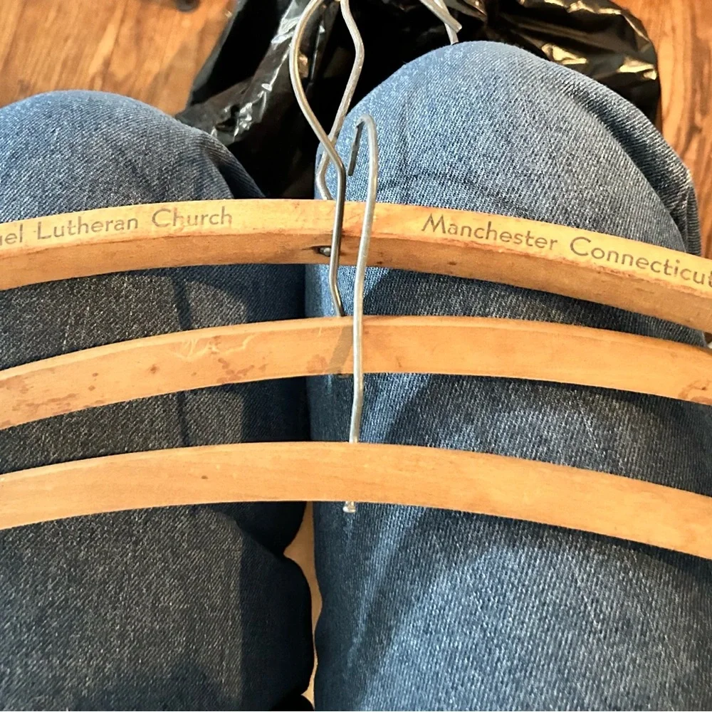 Vintage (50’s)Wooden Hangers
